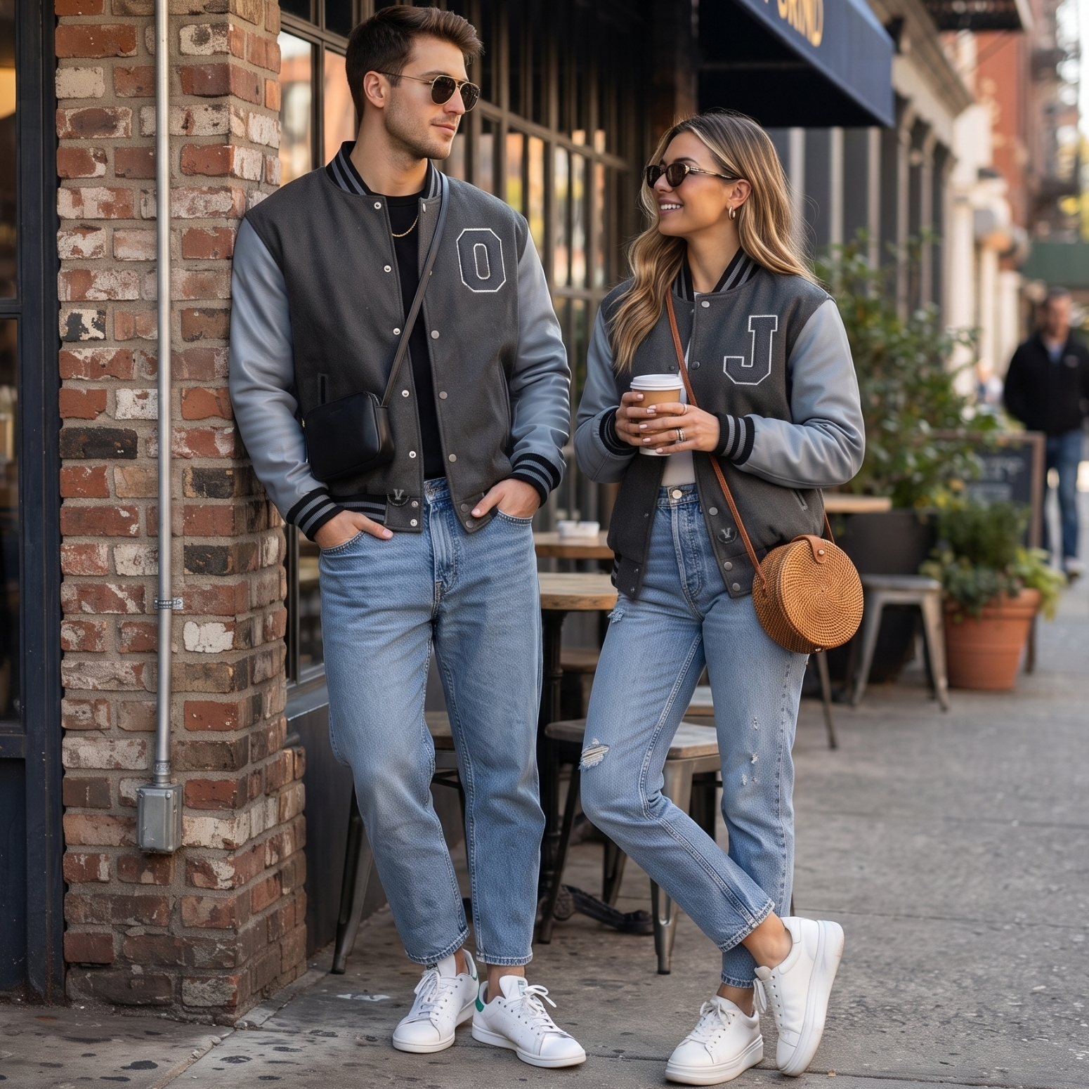 Custom Design Varsity Jackets for Couples