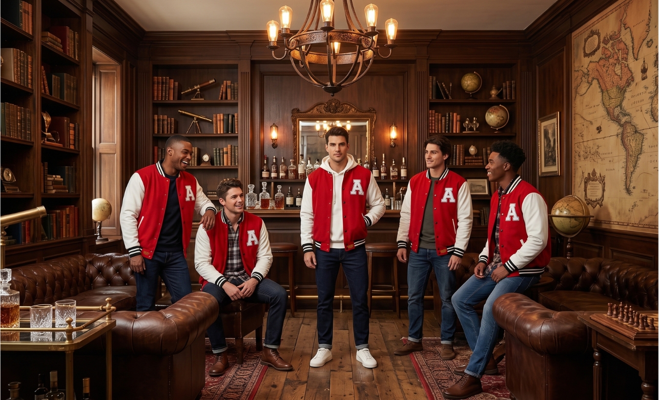 Cheap Varsity Jackets for Men Online