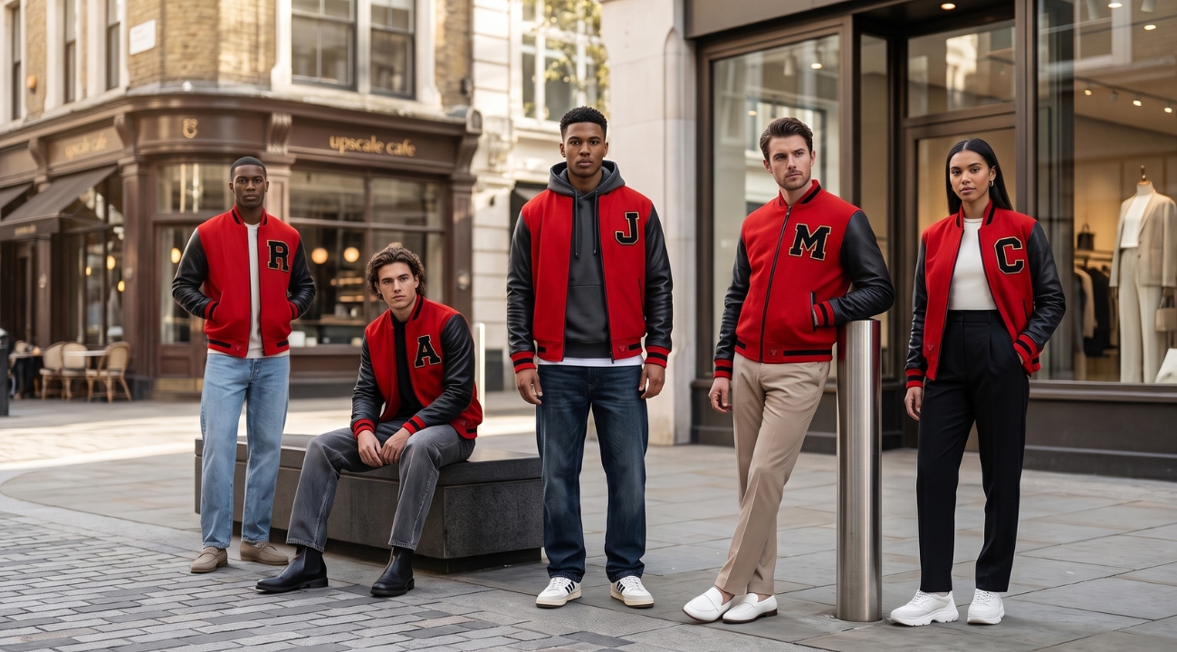 Stylish Wool Leather Varsity Jackets