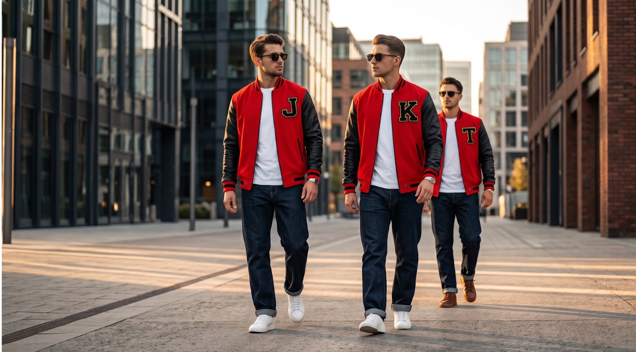 Stylish Wool Leather Varsity Jackets
