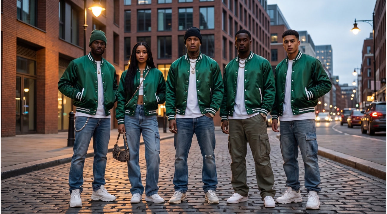 Varsity Jacket Satin Custom