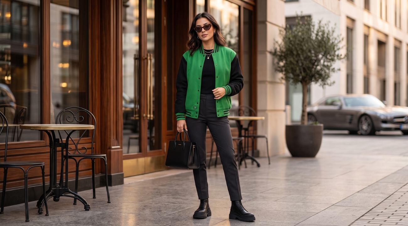 Varsity Jackets For Women Outfits