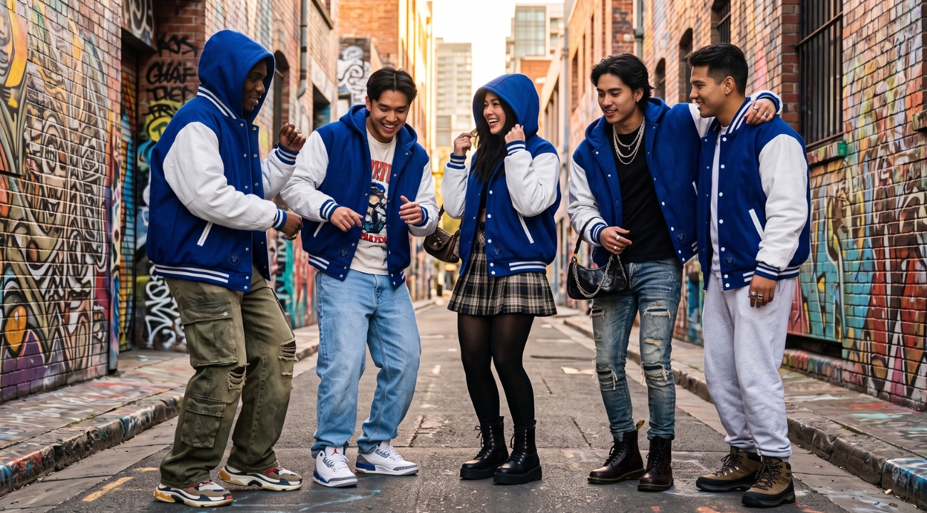 Varsity Jackets TikTok Outfits