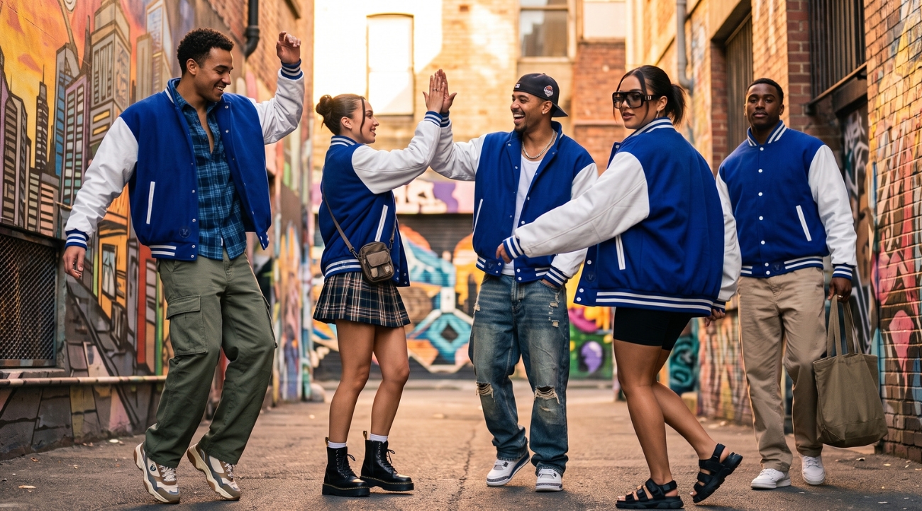 Varsity Jackets TikTok Outfits
