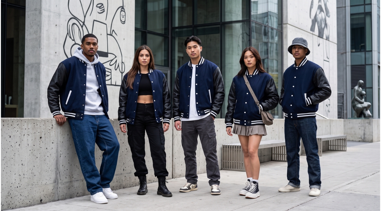 Varsity Jackets for Wool Leather