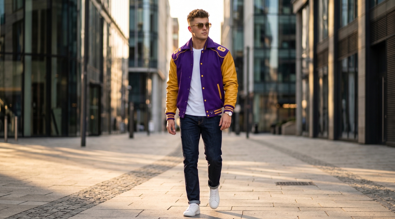 Wool Leather Varsity Jackets Custom