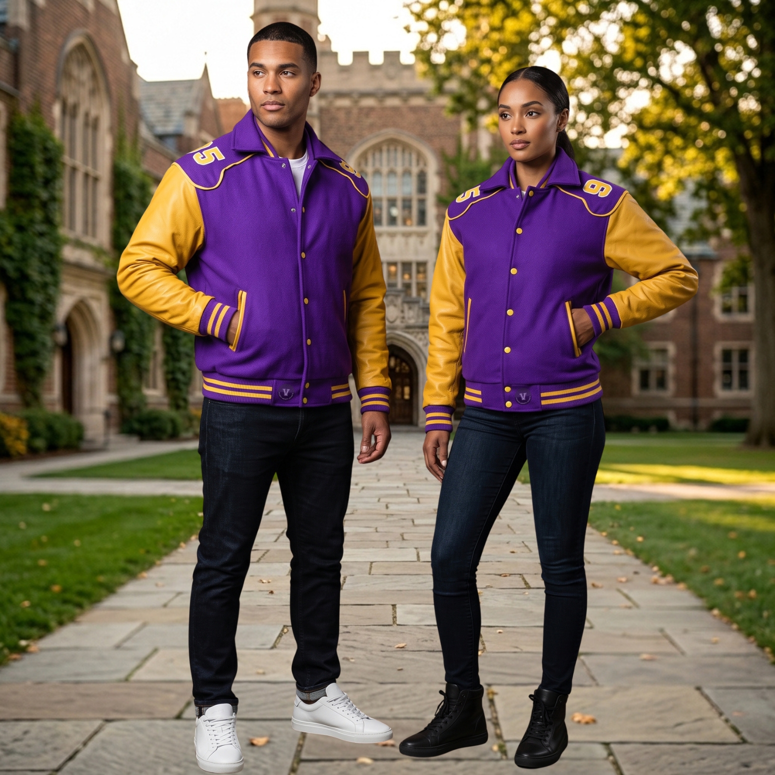 Wool Leather Varsity Jackets Custom