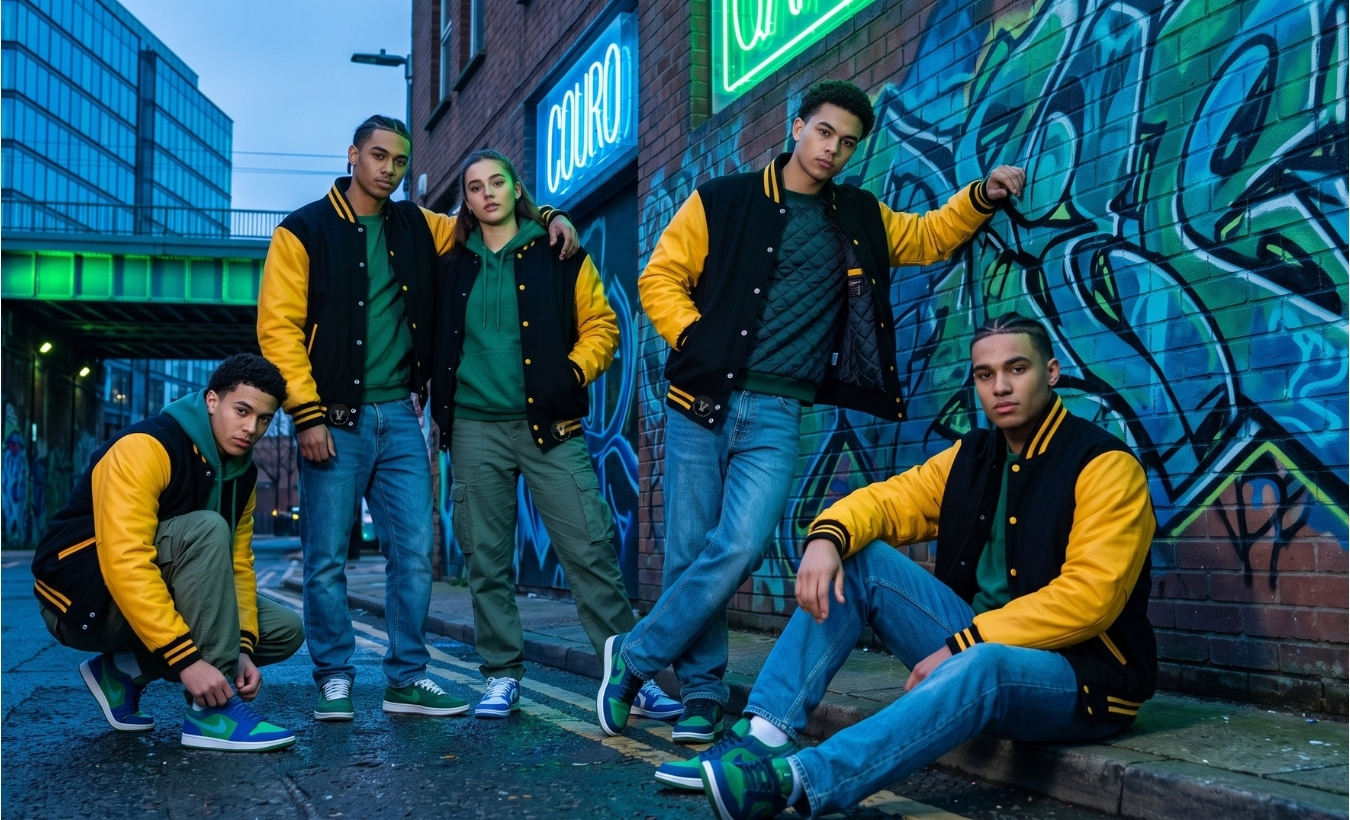 Streetwear Varsity Jackets for Teens