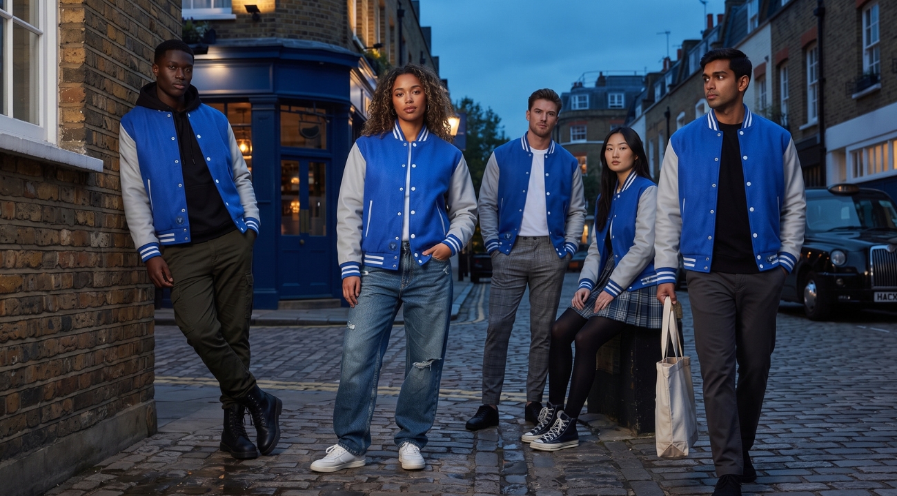 Varsity Jackets Streetwear Fashion in UK